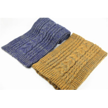 Frauen Unisex Winter warme Farbe Mixed Kabel schwere gestrickte Schal (SK165)